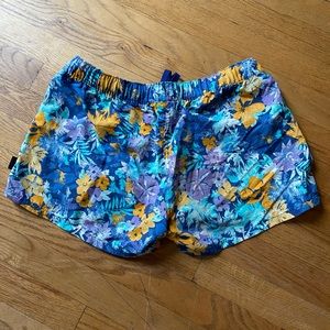 Patagonia, Floral/Hawaiian patterned shorts